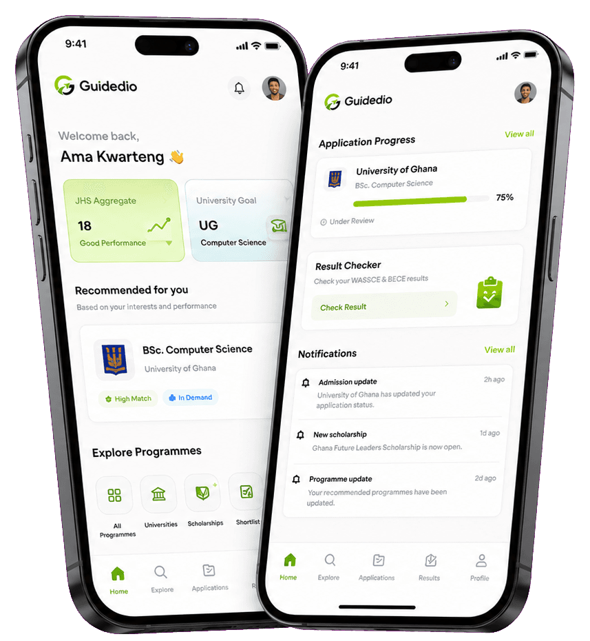 Guidedio mobile app preview